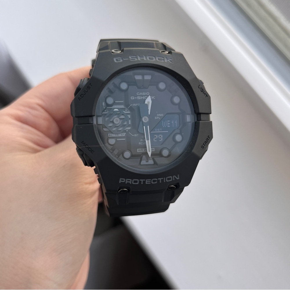 NWOT Casio G-Shock Black Shock-Resistant Digital Analog Watch